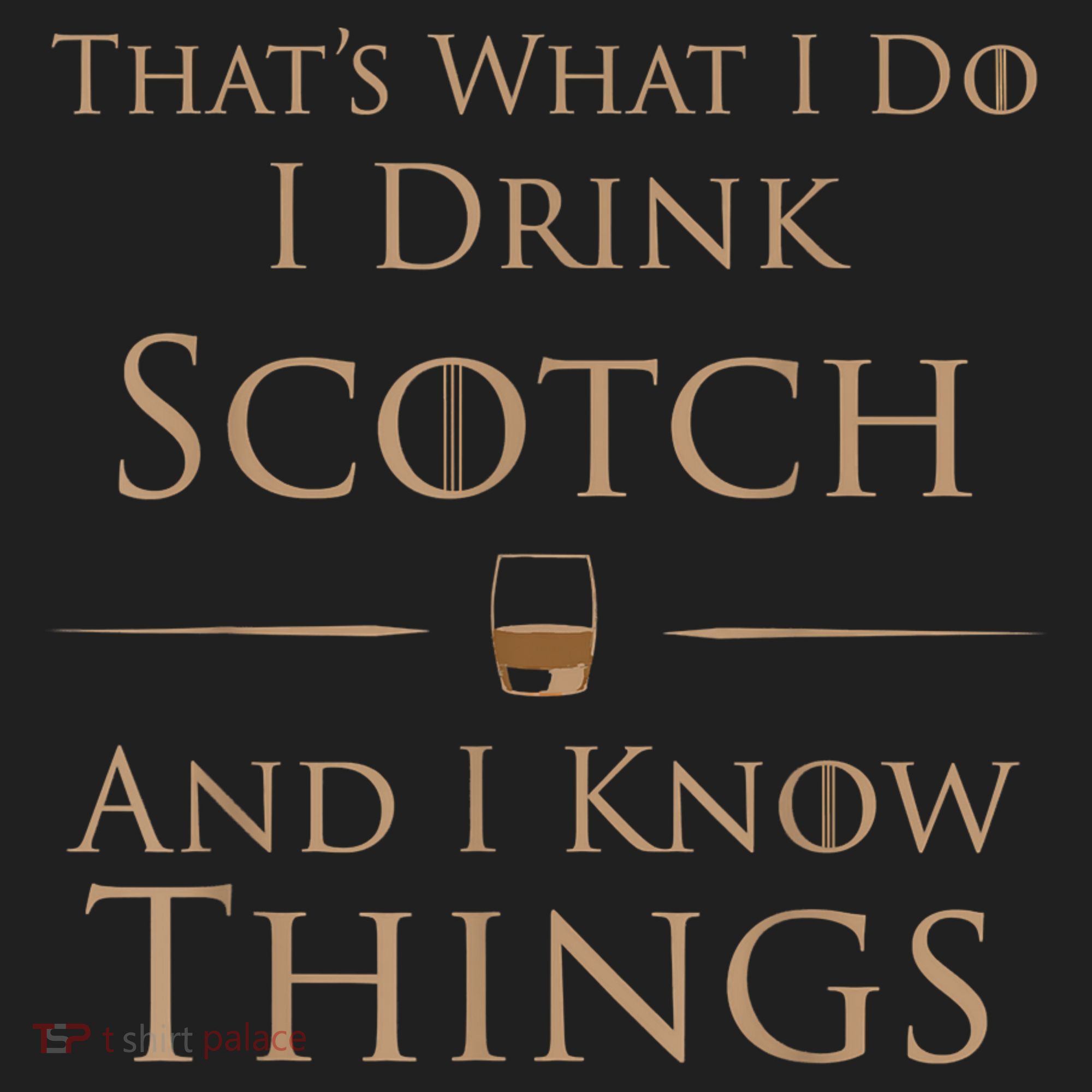 That’s What I Do I Drink Scotch And I Know Things Beanie