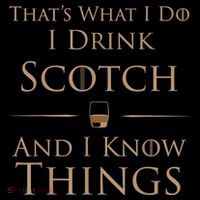 That’s What I Do I Drink Scotch And I Know Things Women's Hoodie thumb 2