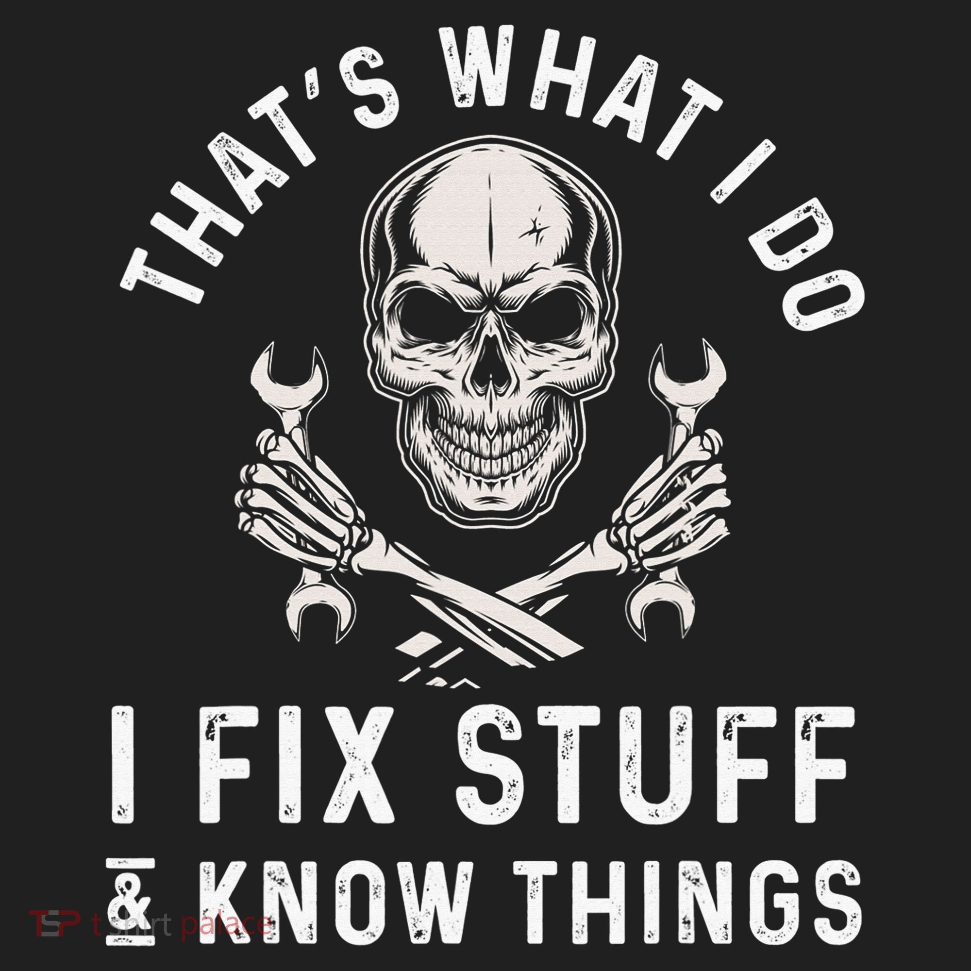 That's What I Do I Fix Stuff and I Know Things Mechanic Beanie