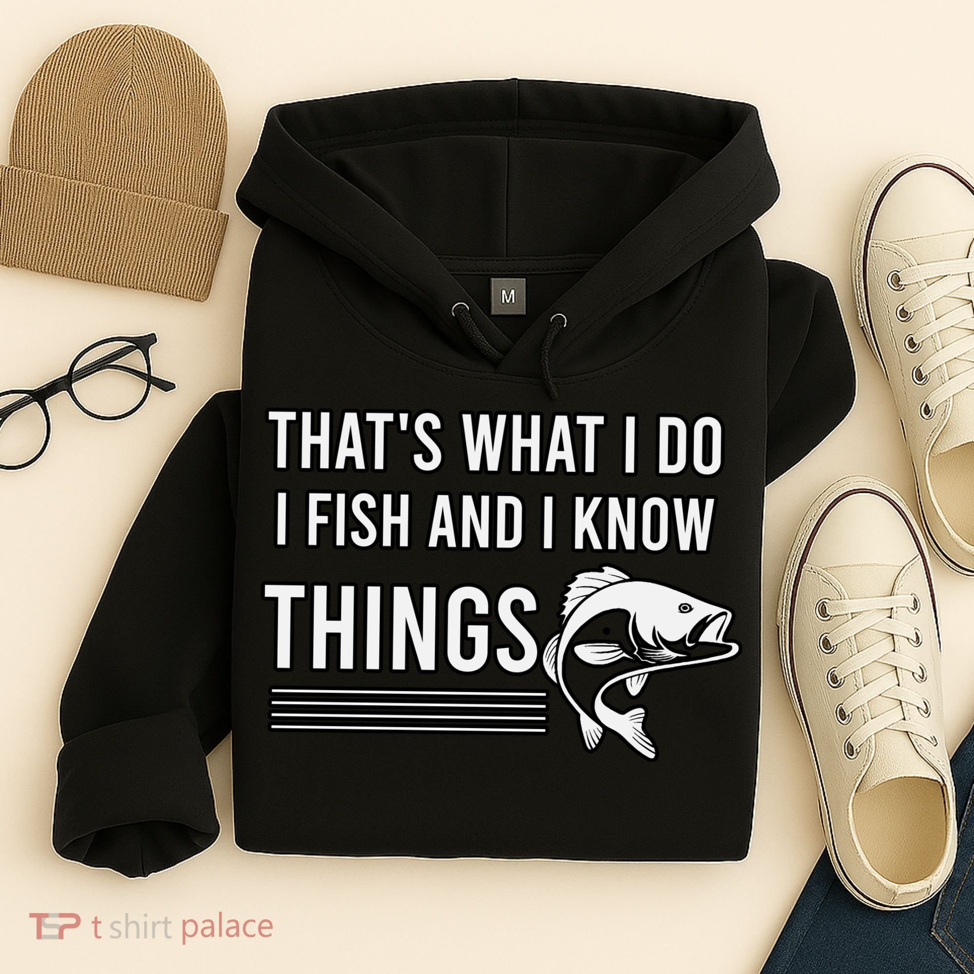 That's What I Do I Fish And I Know Things, Gift For Fish Lovers Hoodie