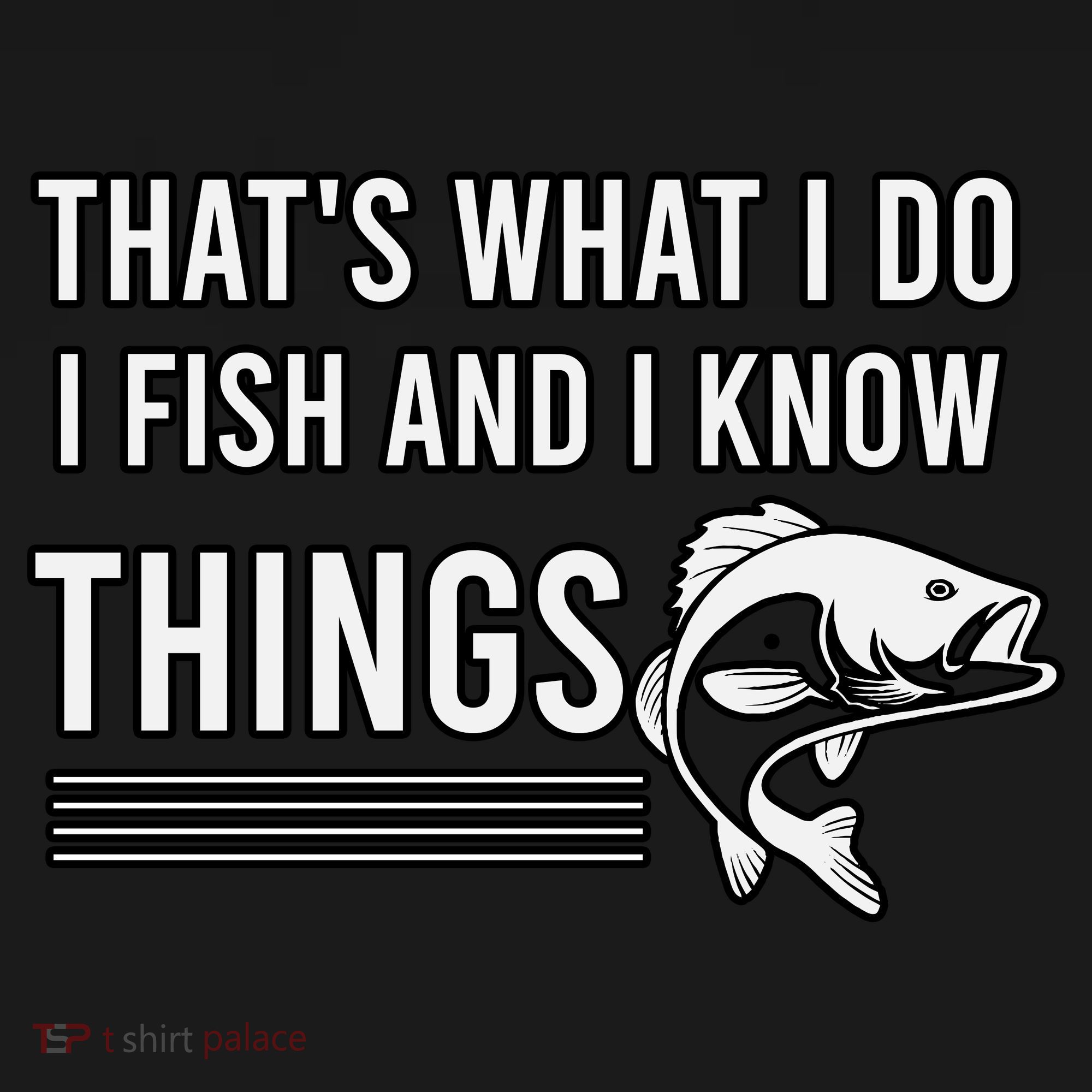 That's What I Do I Fish And I Know Things, Gift For Fish Lovers Baby Bodysuit