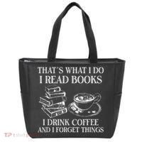 ThatS What I Do I Read Books I Drink Coffee I Forget Things Tote Bag thumb 0