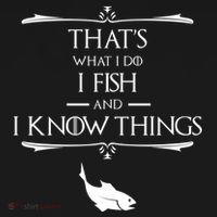 ThatS What I Do I Fish And I Know Things Funny Fishing Cute Gift Women's Hoodie thumb 2