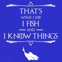 ThatS What I Do I Fish And I Know Things Funny Fishing Cute Gift Sweatshirt thumb 3