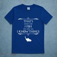ThatS What I Do I Fish And I Know Things Funny Fishing Cute Gift T-Shirt thumb 5