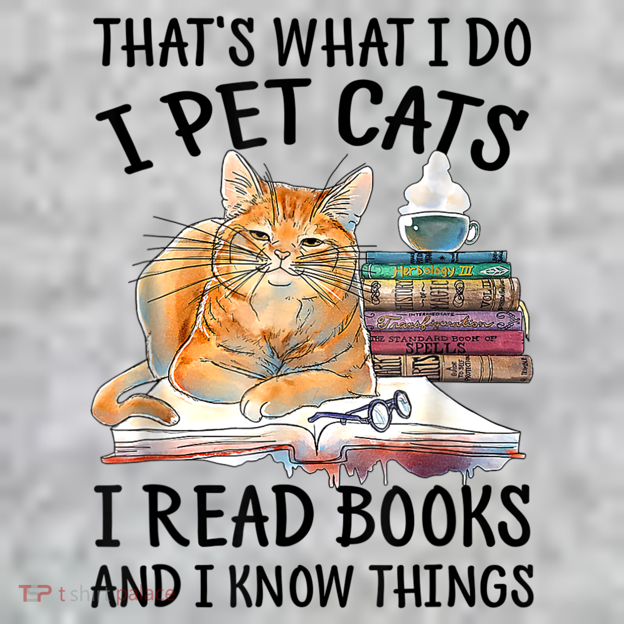 That's What I Do I Pet Cats I Read Books And I Know Things Kids Hoodie