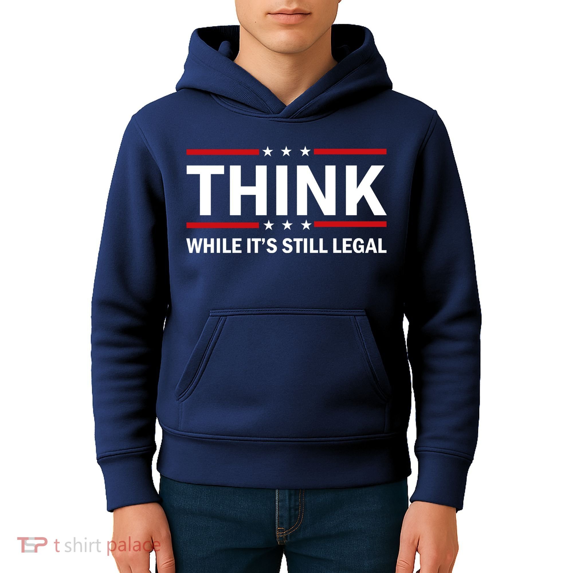 Think While It's Still Legal Stand Up For Freedom Kids Hoodie