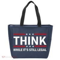Think While It's Still Legal Stand Up For Freedom Tote Bag thumb 0