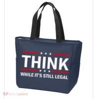 Think While It's Still Legal Stand Up For Freedom Tote Bag thumb 3