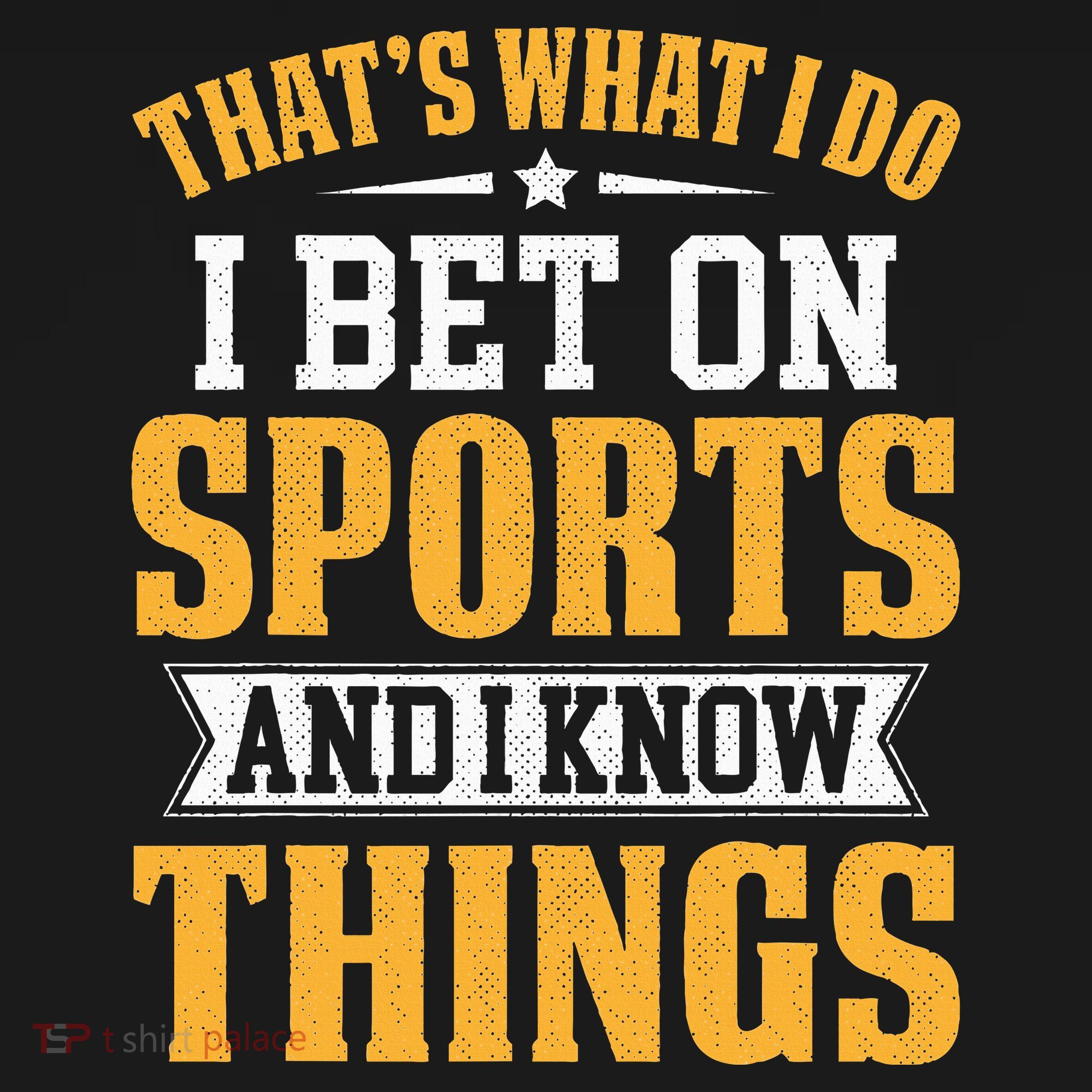 That’s What I Do I Bet on Sports and I Know Things Gambling  Backpack