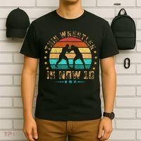 This Wrestler Is Now 10 Birthday Wrestling T-Shirt thumb 6