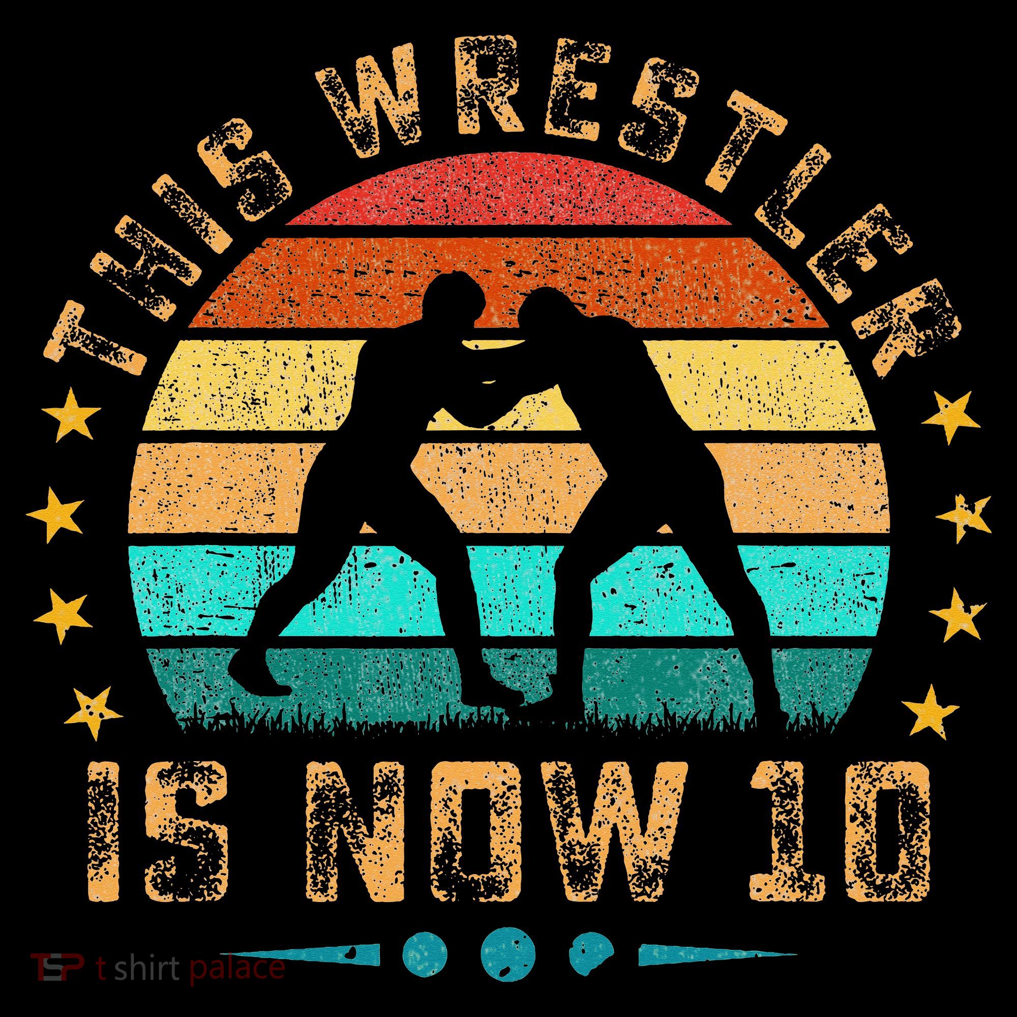 This Wrestler Is Now 10 Birthday Wrestling Women's Hoodie