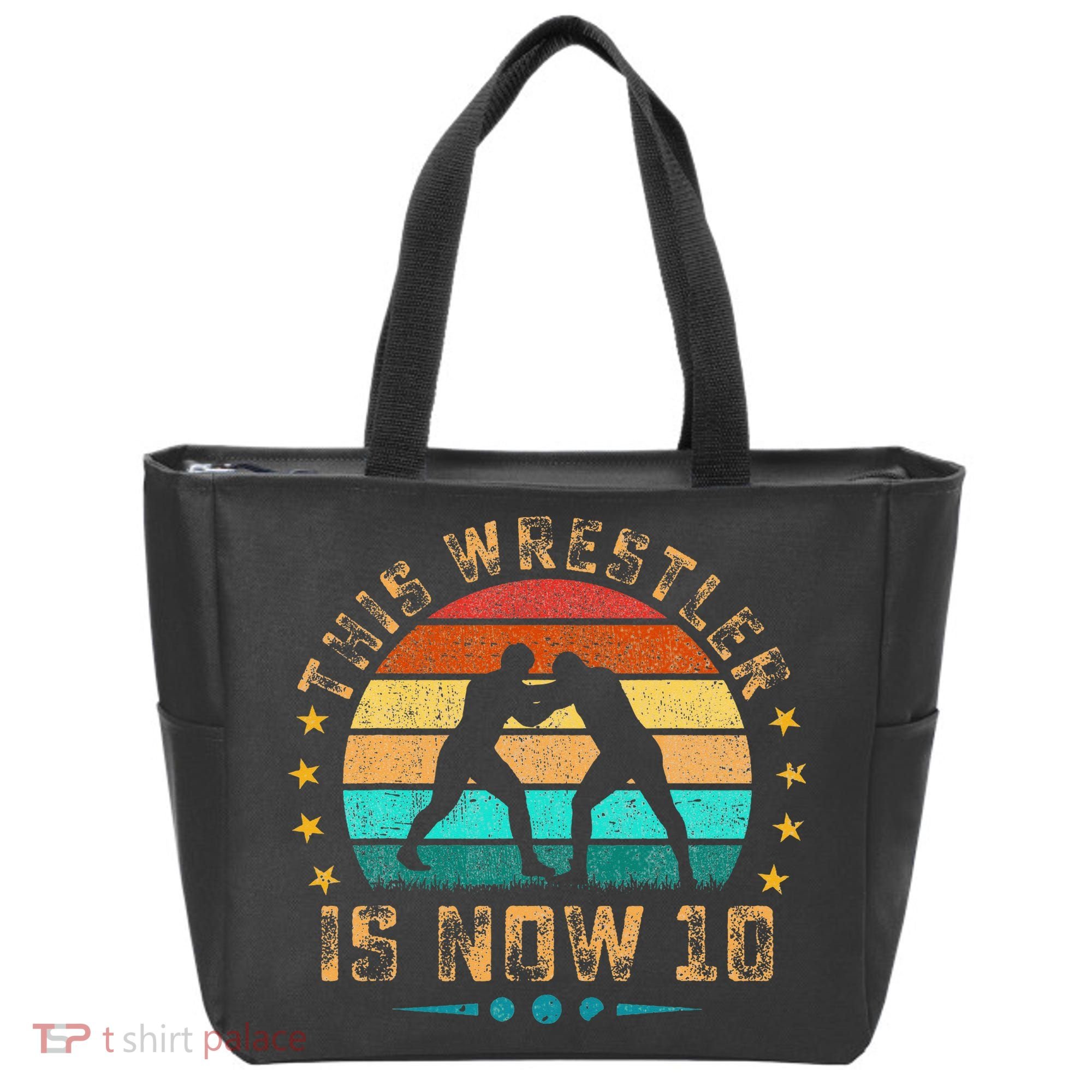 This Wrestler Is Now 10 Birthday Wrestling Tote Bag