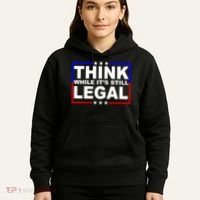 Think While It's Still Legal Logo Hoodie thumb 5