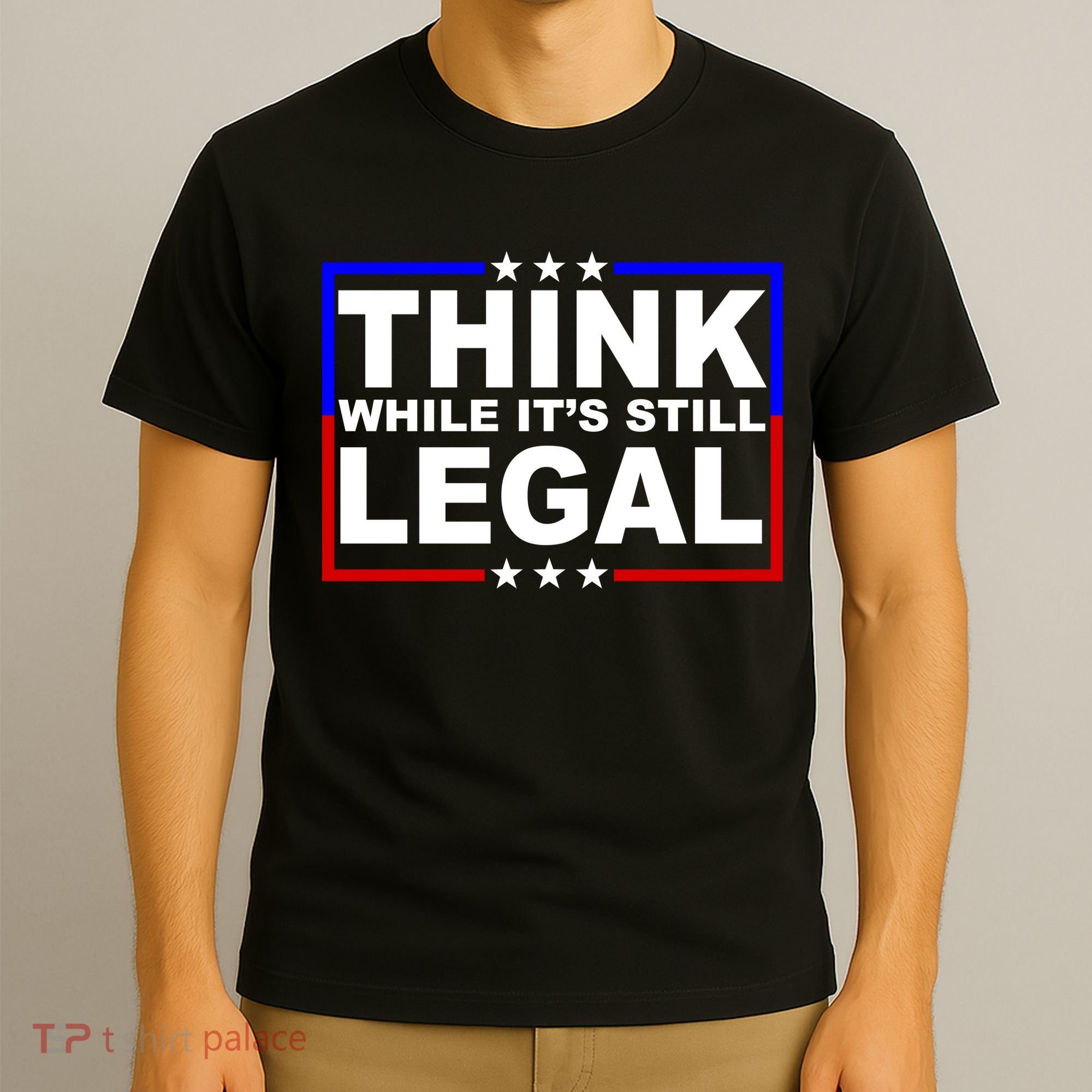 Think While It's Still Legal Logo T-Shirt