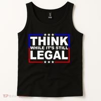 Think While It's Still Legal Logo Tank Top thumb 2