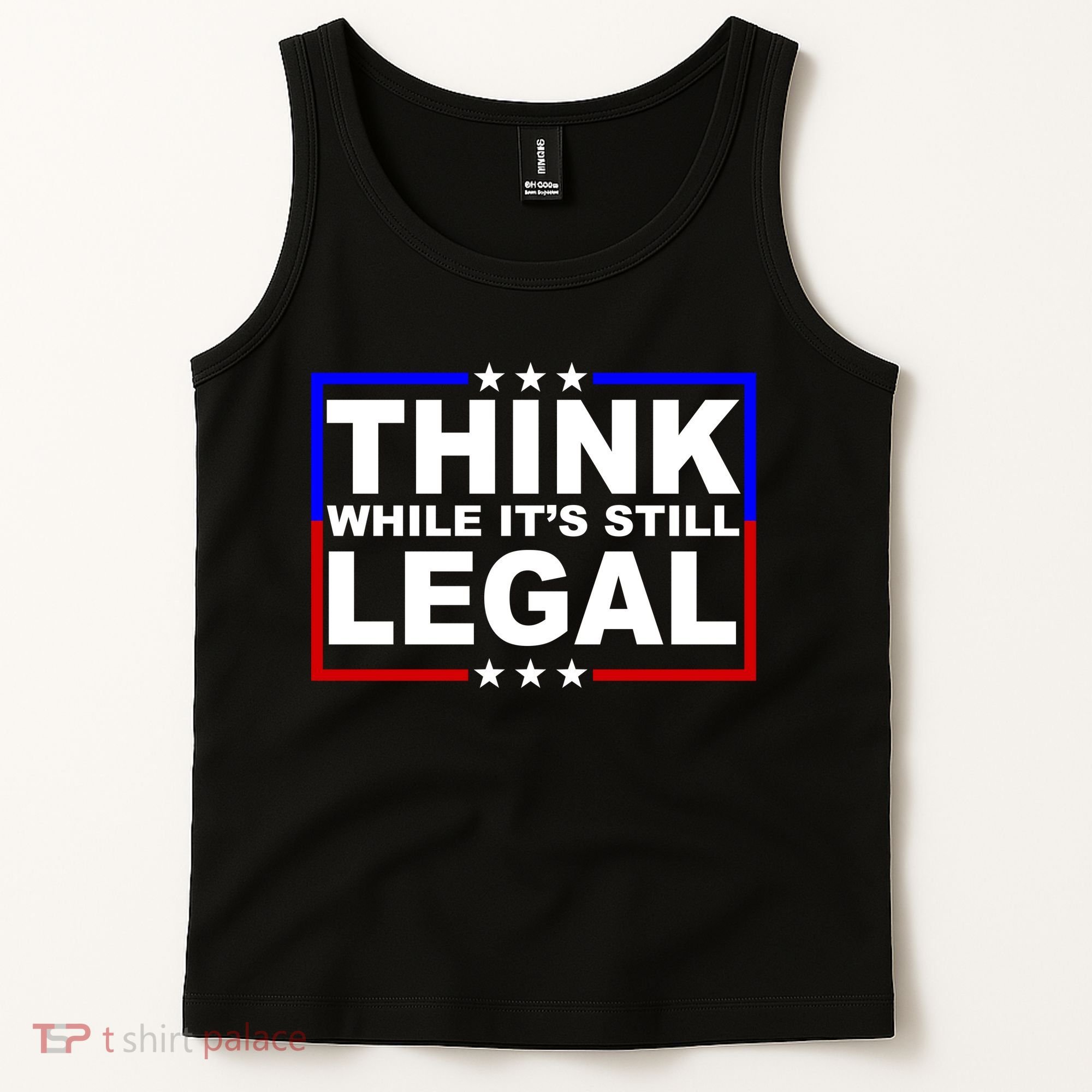 Think While It's Still Legal Logo Tank Top