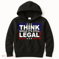 Think While It's Still Legal Logo Kids Hoodie thumb 0