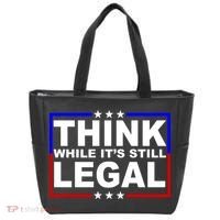 Think While It's Still Legal Logo Tote Bag thumb 0
