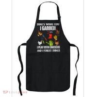 Thats What I Do I Garden I Play With Chickens Forget Things Apron thumb 0