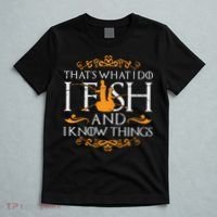 That's What I Do I Fish And I Know Things Funny Fishing T-Shirt thumb 5