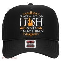 That's What I Do I Fish And I Know Things Funny Fishing Hat thumb 0