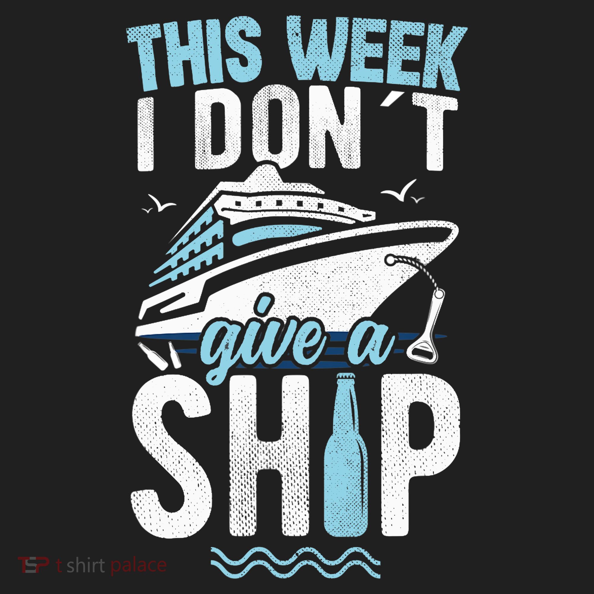 This Week I Don´t Give A Ship Cruise Trip Vacation Funny Women's Sweatshirt