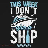 This Week I Don´t Give A Ship Cruise Trip Vacation Funny Women's Hoodie thumb 2