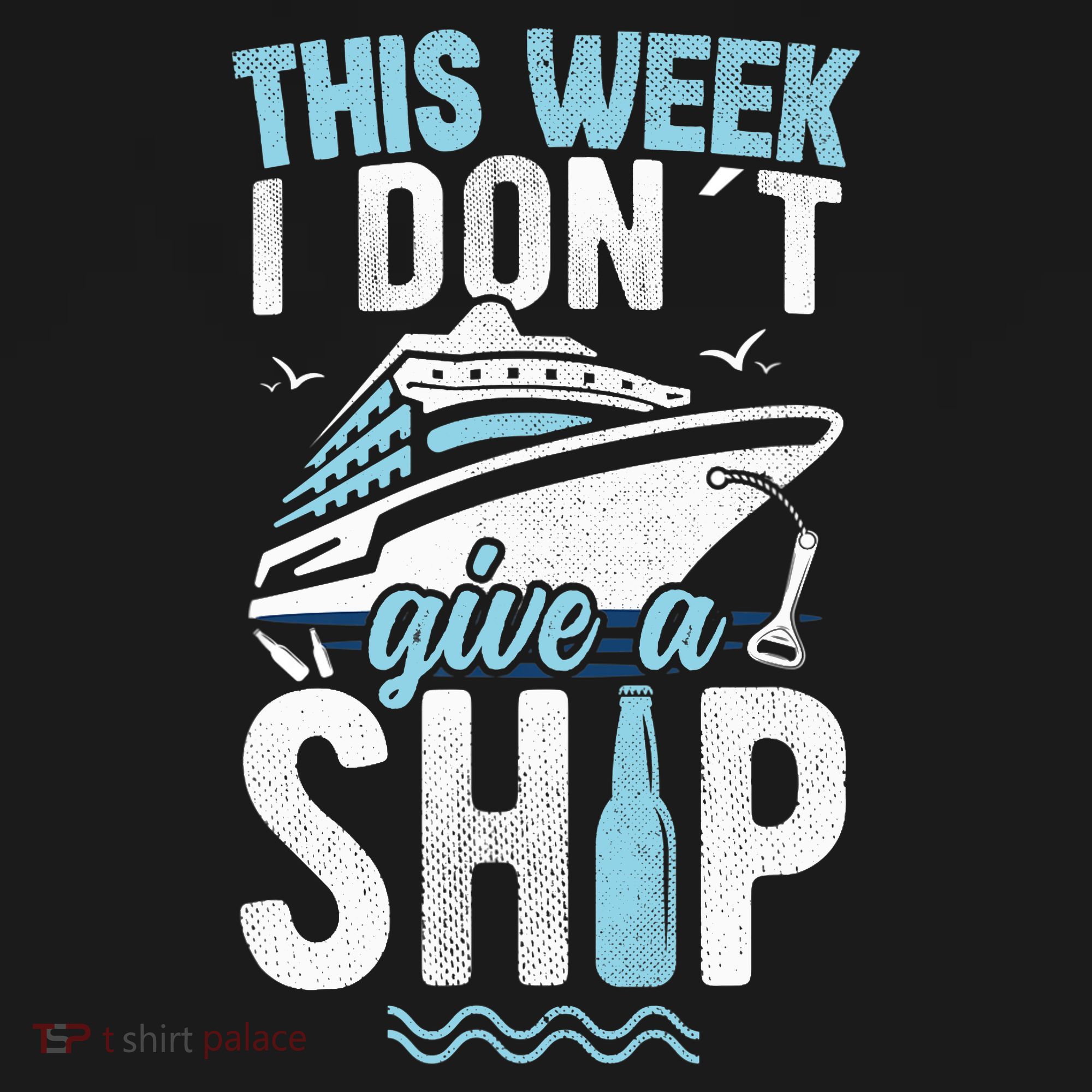 This Week I Don´t Give A Ship Cruise Trip Vacation Funny Women's Hoodie