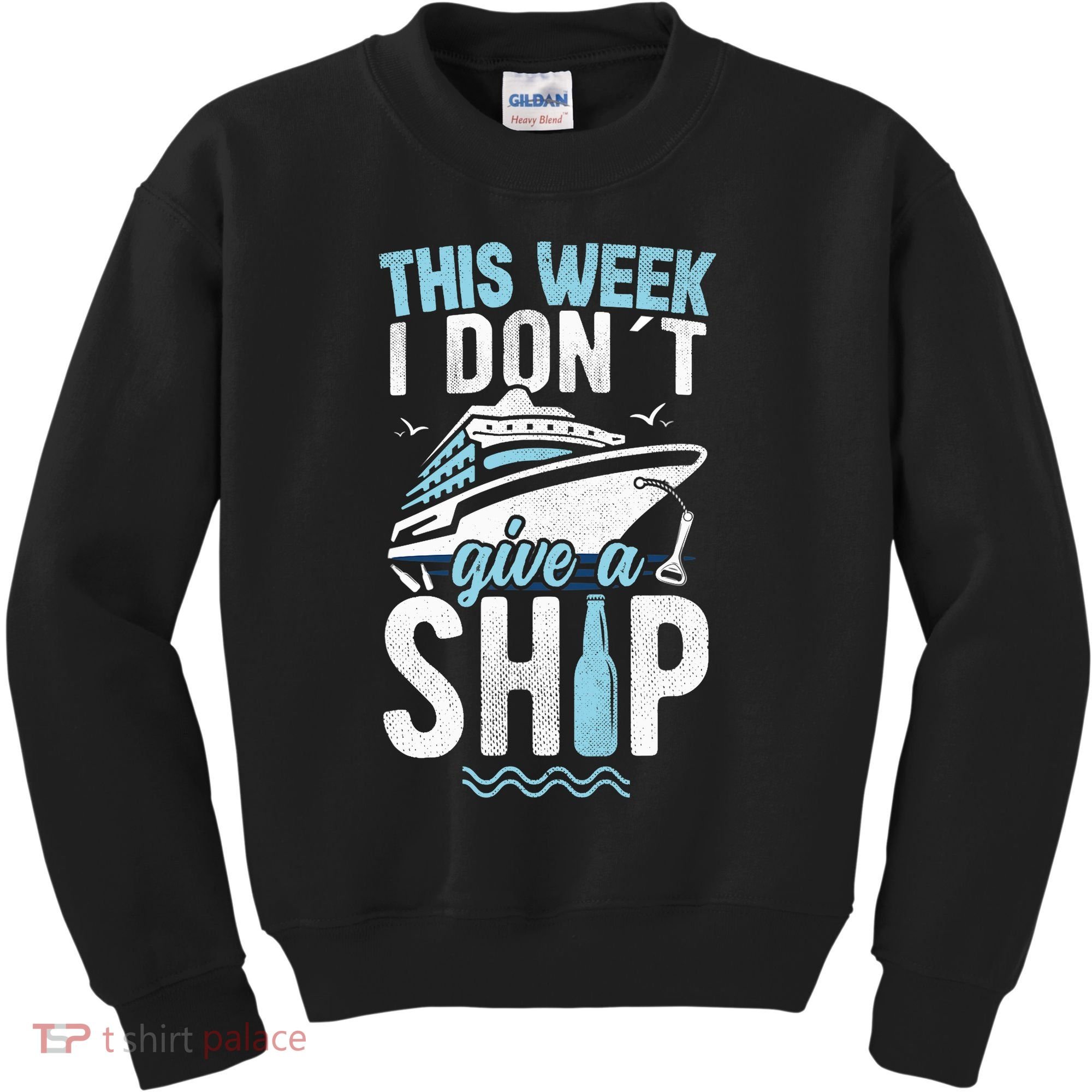 This Week I Don´t Give A Ship Cruise Trip Vacation Funny Kids Sweatshirt