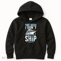 This Week I Don´t Give A Ship Cruise Trip Vacation Funny Kids Hoodie thumb 0