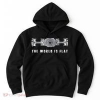 The World Is Flat Boxer Engine Car Enthusiast Hoodie thumb 0