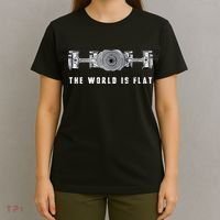 The World Is Flat Boxer Engine Car Enthusiast T-Shirt thumb 4