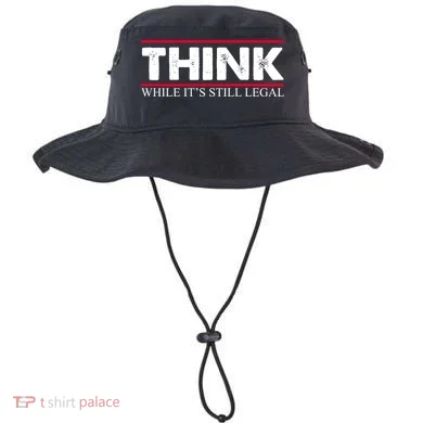 Think While It's Still Legal Distressed Bucket Hat
