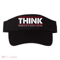 Think While It's Still Legal Distressed Visor thumb 0