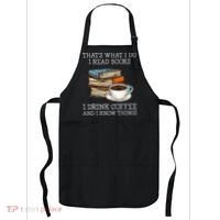 ThatS What I Do I Read Books I Drink Coffee I Know Things Apron thumb 0