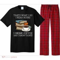 ThatS What I Do I Read Books I Drink Coffee I Know Things Pajama Set thumb 0