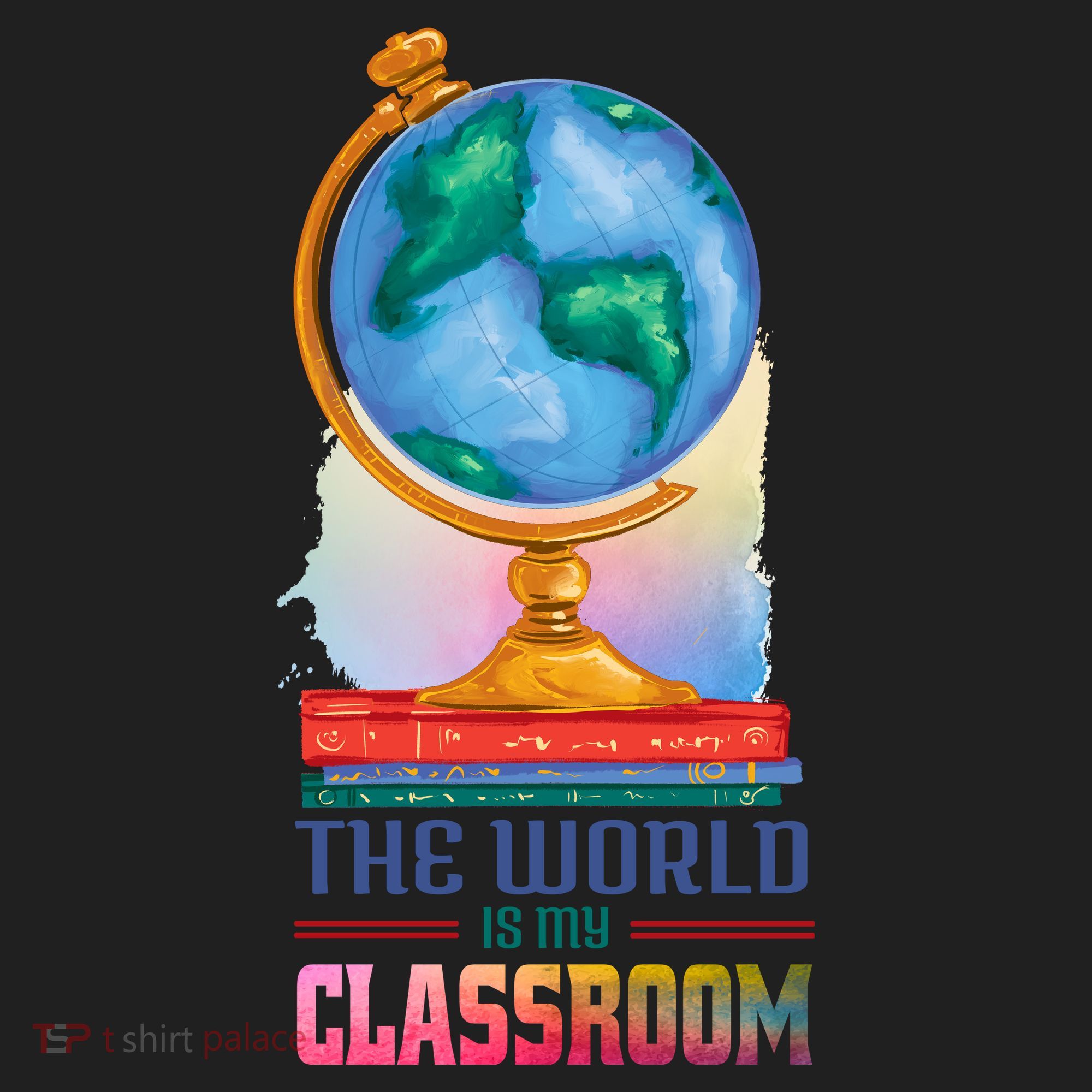 The World Is My Classroom Globe Women's Sweatshirt