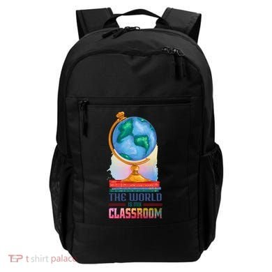 The World Is My Classroom Globe Backpack