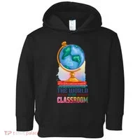 The World Is My Classroom Globe Toddler Hoodie thumb 0