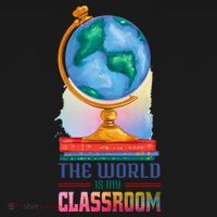The World Is My Classroom Globe Toddler Hoodie thumb 2