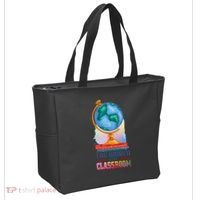 The World Is My Classroom Globe Tote Bag thumb 2
