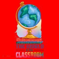 The World Is My Classroom Globe Santa Hat thumb 1