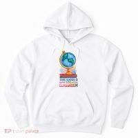 The World Is My Classroom Globe Hoodie thumb 0