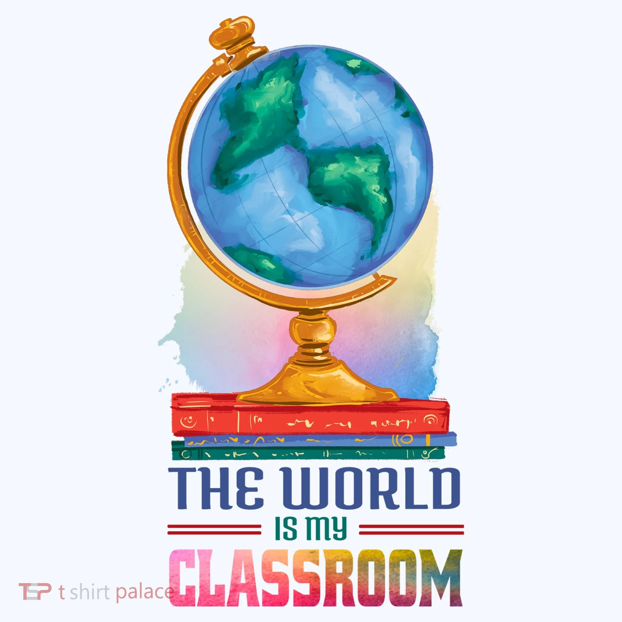 The World Is My Classroom Globe Long Sleeve Shirt