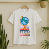 The World Is My Classroom Globe T-Shirt thumb 2