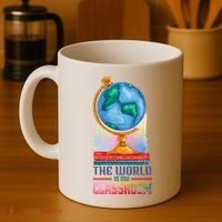 The World Is My Classroom Globe Coffee Mug thumb 4