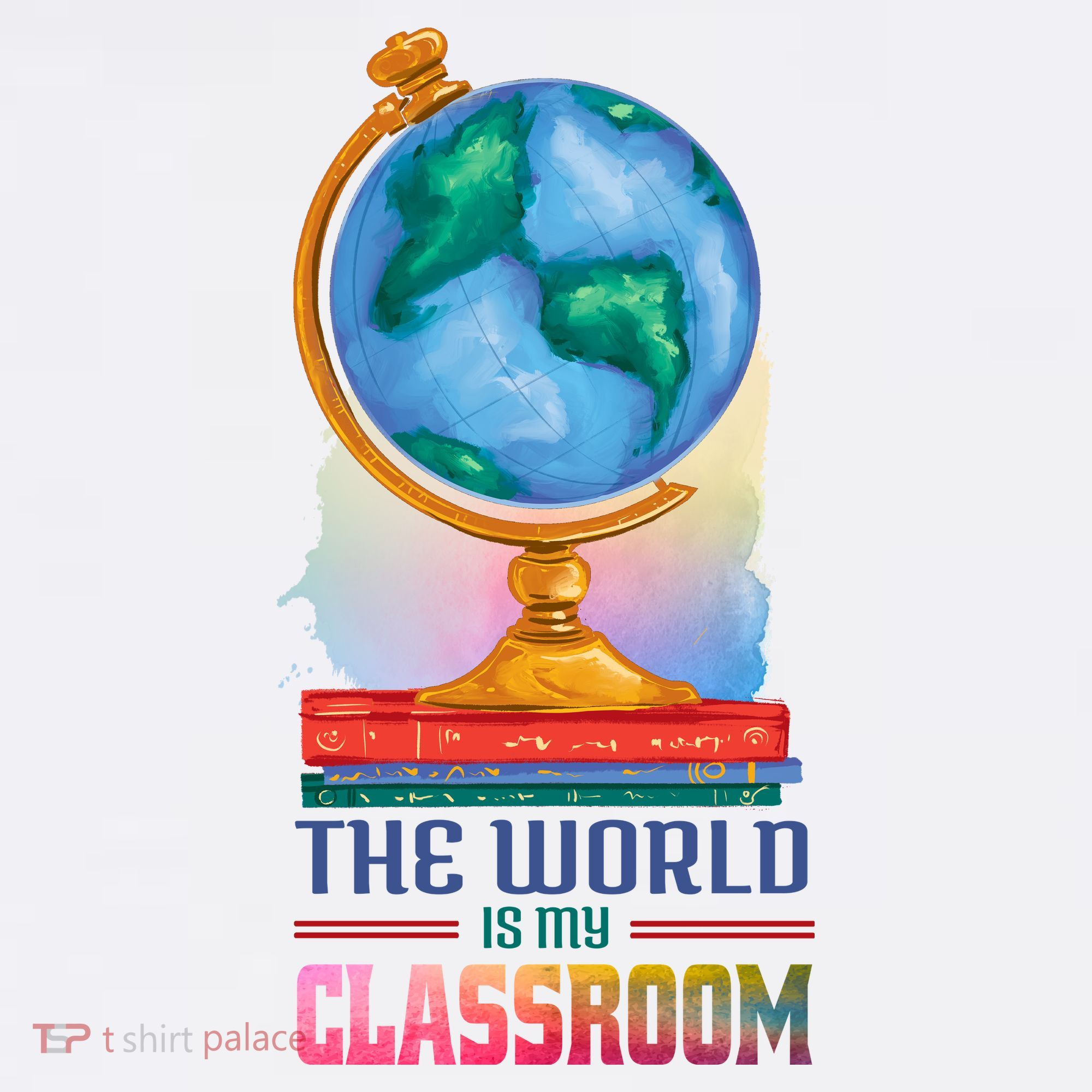The World Is My Classroom Globe Coffee Mug