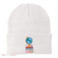 The World Is My Classroom Globe Beanie thumb 0
