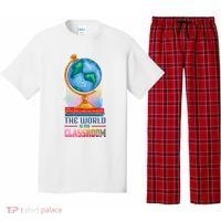 The World Is My Classroom Globe Pajama Set thumb 0